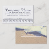 Programm zur Bekämpfung der Wellenloyalität Treuekarte (Vorne/Hinten)