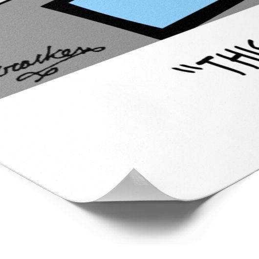 Programm zur Erhaltung von Extremkräften Poster (Ecke)