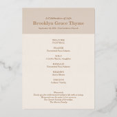 Programm zur Erinnerung an echte Medien (Rückseite)