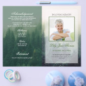 Programm zur Gedenkfeier im Rahmen des Programms z Flyer (Einzeln)