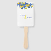 Programm zur Hochzeit im Mittelmeerraum Fächer (Vorderseite)