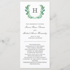 Programm zur Hochzeit von Naturkranken