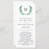 Programm zur Hochzeit von Naturkranken (Vorne/Hinten)