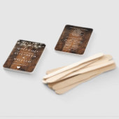 Programm zur Hochzeit von Streichelleuchten Rustik Fächer (Non-assembled)