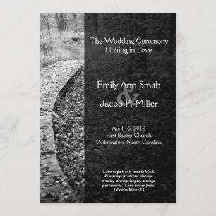 Programm zur Hochzeit von Waldwegen