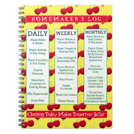 Programm zur Reinigung von Chemikalien Notizblock
