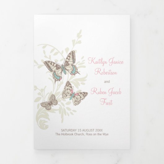 Programm zur Verlängerung der Hochzeit - rosa Brau (Cover)