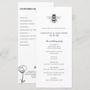 Programm zur Zeremonie der Garden-Bienen