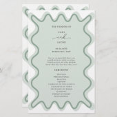 Programm zur Zeremonie der grünen Grenze (Vorne/Hinten)