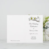 Programmabdeckung für Vintage Bird Yellow Wings & (Stehend Vorderseite)