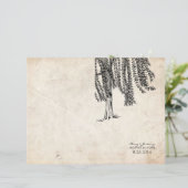 Programmabdeckung für Vintages Schwarzes Weben (Stehend Vorderseite)