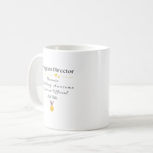 Programmdirektor Kaffeetasse (Vorderseite Links)