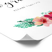 Programme bitte eine Blumenzeitsfeier Poster (Ecke)