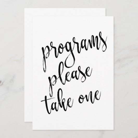 Programme Bitte nehmen Sie ein erschwingliches Zei (Vorne/Hinten)