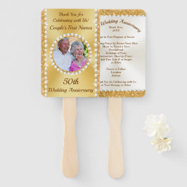 Programme zum 50. Jubiläum, mit Bild Fächer