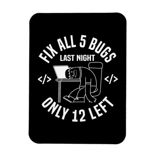 Programmer behebt alle 5 Fehler Magnet (Vertikal)