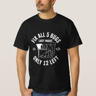 Programmer behebt alle 5 Fehler T-Shirt