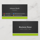 Programmer - Beruflich und Premium Visitenkarte (Vorne/Hinten)