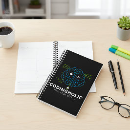 Programmer Brain Coding Daily Planner Planer