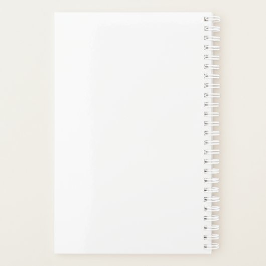 Programmer Brain Coding Daily Planner Planer (Rückseite)