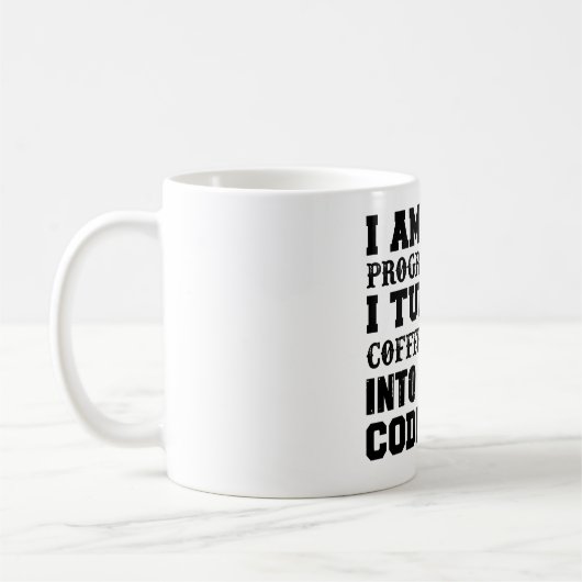 Programmer - Coffee Kaffeetasse (Links)