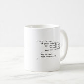 Programmer Coffee Tasse (VorderseiteRechts)