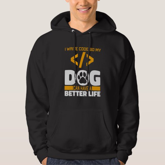 Programmer Dog Software Engineer - Coding Programm Hoodie (Vorderseite)