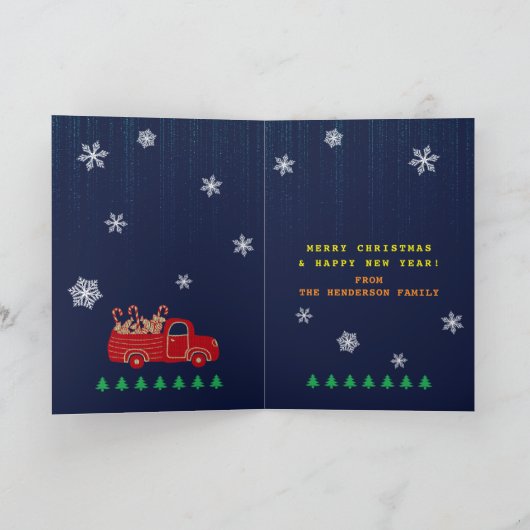 Programmer Funny Christmas Feiertagskarte (Innenseite)