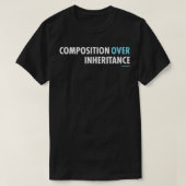 Programmer für die Komposition über das Vererben T-Shirt (Design vorne)