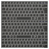 Programmer für schwarz-weiße Buchstabennummern Stoff (Muster)