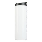 Programmer Humor – Coffee Into Code Thermosbecher (Nach links gedreht)