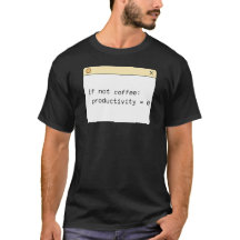 Programmer Kaffee Code T-Shirt | Wenn kein Kaffee