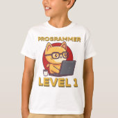 Programmer Level 1 T-Shirt (Vorderseite)