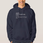 Programmer Life - Funny Software Developer Hoodie (Vorderseite)