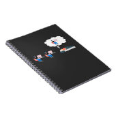 Programmer Life IT Computer Scientist Workaholic Notizblock (Rechte Seite)