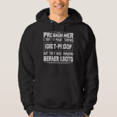 Programmer Männer Computerprogrammierung für Fraue Hoodie (Vorderseite)