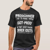 Programmer Männer Computerprogrammierung für Fraue T-Shirt (Vorderseite)
