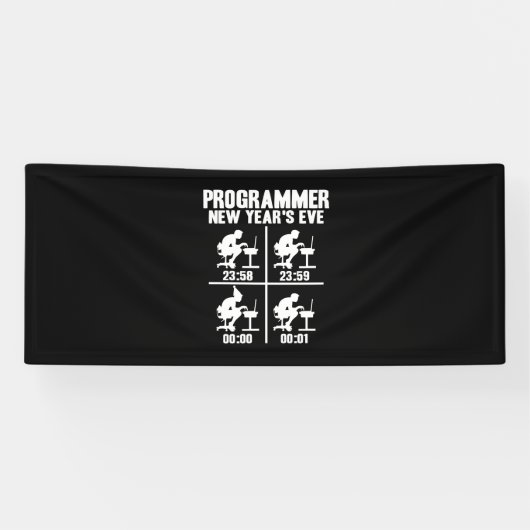 Programmer Neujahr Banner (Horizontal)