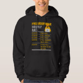 Programmer Stundenrate Coder Programmierung Meme S Hoodie (Vorderseite)