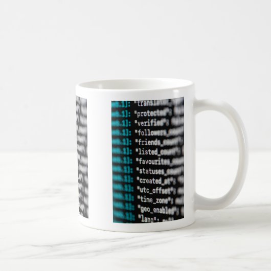 Programmers code Mug Kaffeetasse (Rechts)