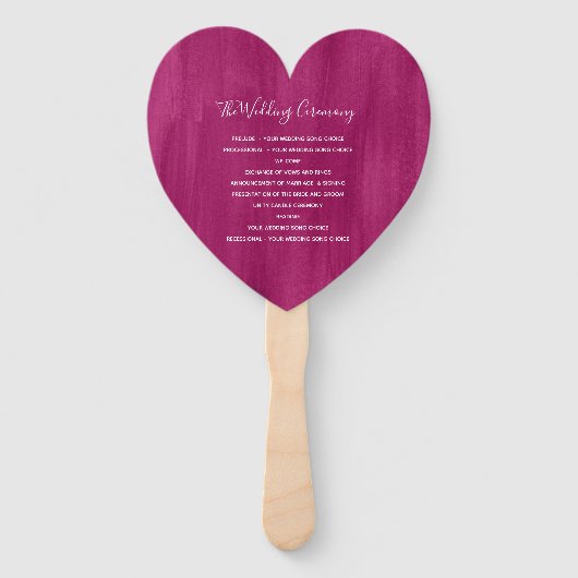 Programmfans moderner Kunst Hochzeitsburgunders Fächer (Rückseite)