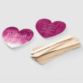 Programmfans moderner Kunst Hochzeitsburgunders Fächer (Non-assembled)