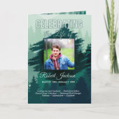 Programmfeier für grüne Pinien des Lebens Programm (Vorderseite)