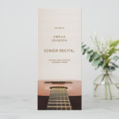 Programmheft für das Abschlusskonzert Moderner Git (Stehend Vorderseite)