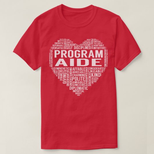 Programmhilfe Herz T-Shirt (Design vorne)