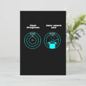 Programmier-Benutzerprogrammierungs-Coder-Geschenk Einladung (Stehend Vorderseite)