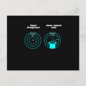 Programmier-Benutzerprogrammierungs-Coder-Geschenk Postkarte (Vorderseite)