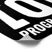 Programmier-Coding Nummer 0 der Welt Poster (Ecke)