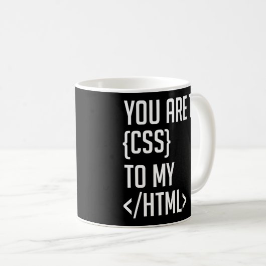 Programmier-Coding Sie sind die CSS zu meinem HTML Kaffeetasse (VorderseiteRechts)