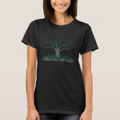 Programmier-Geschenk-Idee - binärer Baumcomputer-C T-Shirt (Vorderseite)